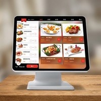 Terminal de caisse tactile intelligent 15 pouces tout-en-un pour le commerce de détail avec logiciel et systèmes POS variés
