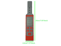 Puerto USB Suministro de fábrica Reutilizable 16000 registro de datos PDF Monitor de temperatura y humedad
