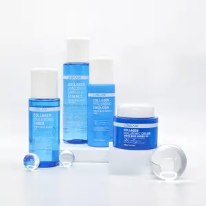 Korean Brand Luxury Lebelage Collagen Hyaluronic 4 Types Anti-Wrinkle Moisturizing Skin Care Sets