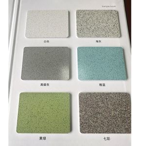 Foshan Factory Direct Supply Epoxy Resin <b>Paint</b> Brush Liquid High Gloss Mable Effect Colored Sand Floor Coating - Product Image 3