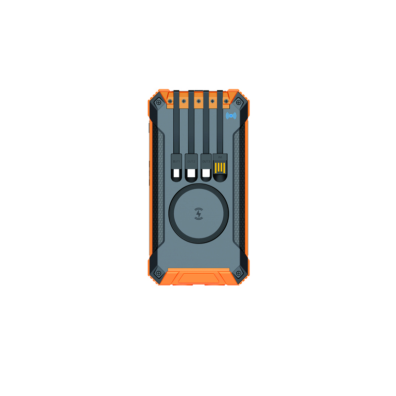 20000mah Waterproof Portable Wireless Solar Power Bank Fast Charger Powerbank 2 in 1 Wireless charger Solar Power Banks