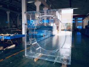 Acuario Cilíndrico de Acrílico Grande Personalizado de Último Modelo, Pecera para Medusas - Product Image 3