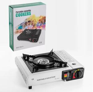 Réchaud à <span class=keywords><strong>gaz</strong></span> portable coupe-vent pour le camping, réchaud en acier inoxydable pour pique-nique, réchaud de voyage pour la randonnée, <span class=keywords><strong>barbecue</strong></span>, cuisson au <span class=keywords><strong>butane</strong></span> - Product Image 4