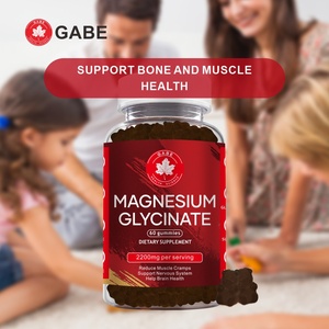 Vendita diretta in fabbrica per adulti Gummies di glicinato di magnesio integratori a base di erbe per sostenere ossa e denti salute all'ingrosso - Product Image 5