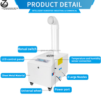 Circuit de brumisateur d'humidificateur ultrasonique extérieur industriel pour ferme Fontaine d'eau de refroidissement par air neuve et d'occasion Brumisateur d'aquarium