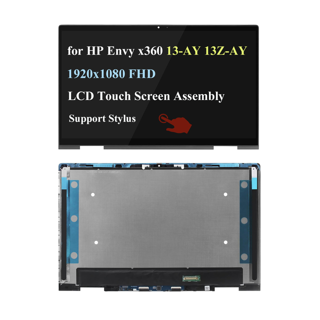 New for HP ENVY X360 Convertible 13-AY 13Z-AY FHD IPS LCD Touch Screen Digitizer Assembly 1920X1080 30 Pins