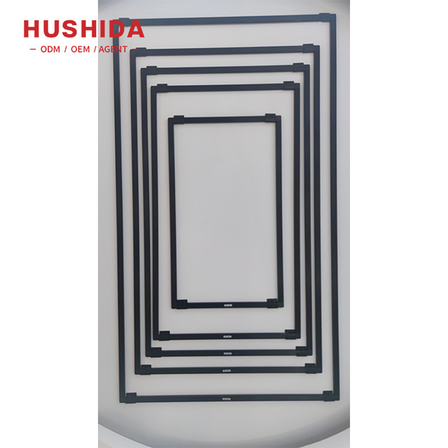 HUSHIDA Ir Touch Frame 43 49 55 65 Inch Large Multi Touch Panel Screen for LCD Touch Frame