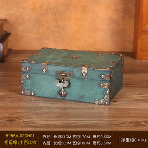Joyero Vintage con cerradura caja de almacenamiento de madera contraseña Cofre del Tesoro habitación secreta accesorios de <span class=keywords><strong>escape</strong></span> caja de colección - Product Image 6
