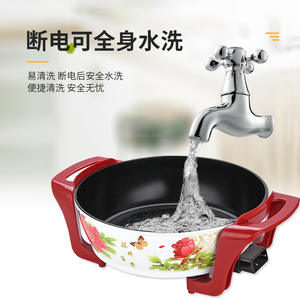 Casserole électrique Dg08 avec cuiseur vapeur 3L, ustensile de cuisine multifonctionnel pour usage domestique - Product Image 4