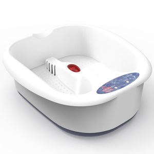 Appareil de Spa Électrique Chauffant pour les Pieds avec Massage Shiatsu à Bulles, Bassin de Trempage et <span class=keywords><strong>Bain</strong></span> à Remous pour la Relaxation et le Bien-être - Product Image 1