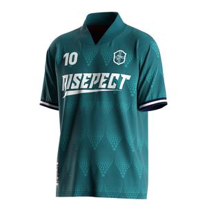 Maillot de football prêt à l'emploi avec panneaux à séchage ultra-rapide, dos en maille respirante, coutures ergonomiques aux épaules et encolure adaptative - Product Image 6