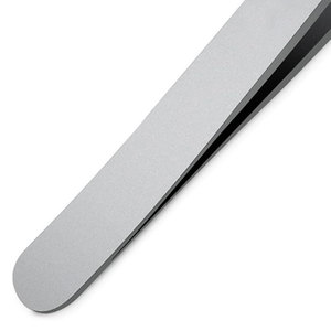 Pince à épiler professionnelle réutilisable en acier inoxydable de haute qualité, à pointe inclinée, légère et écologique, instrument de beauté - Product Image 3