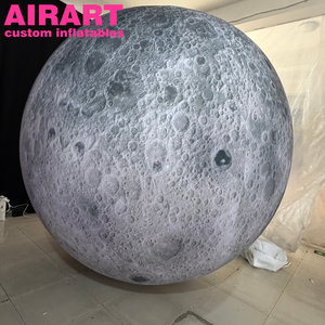 Balle lunaire gonflable, sphère gonflable des neuf planètes de 3,5 m, sphère lunaire gonflable - Product Image 4
