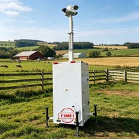 Tour de surveillance mobile portable certifiée CE, étanche, type cube
