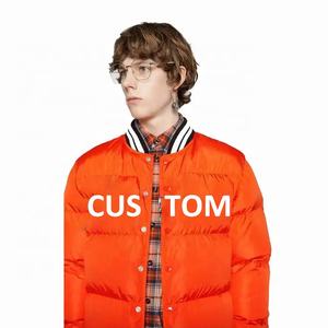 2023 venta al por mayor nueva chaqueta acolchada estampada para hombre chaqueta acolchada de burbujas cálida chaqueta acolchada de invierno para hombre - Product Image 5