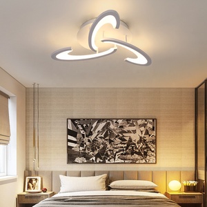 Deutsches Lager: Weiße Aufputz-Deckenleuchte, Nordische LED-Innenleuchte für Apartments und Lofts - Product Image 4