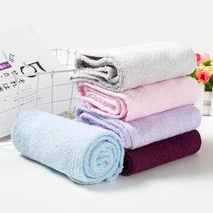 หมวกคลุมผมอาบน้ำผู้ใหญ่ ผ้าขนหนูเช็ดผมแห้งเร็ว ขนาด 25*65 ซม. ผลิตจากใยไผ่ เป็นมิตรกับสิ่งแวดล้อม ซึมซับน้ำได้ดี หนา แข็งแรง - Product Image 3