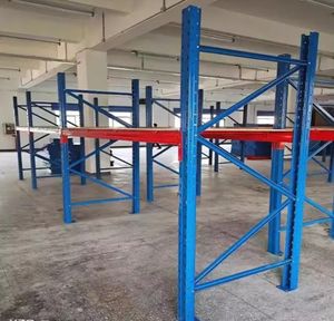 Sistema de estantería de viga industrial de servicio pesado Suministro de proveedor de estanterías de paletas de metal para almacenamiento de almacén Sistema de estantería de almacén - Product Image 6