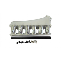 Collecteur d'admission court en aluminium billette M50B25 avec rail de carburant pour BMW E34 525i E36 325i usiné CNC