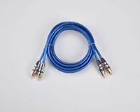 Câble audio RCA d'interconnexion stéréo mâle à mâle en cuivre OFC électrique JLD personnalisé pour subwoofer