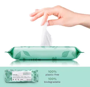 Lingettes 100% biodégradables pour bébés, jetables dans les toilettes, sans plastique, 10x70 par paquet, 700 lingettes humides, livraison gratuite