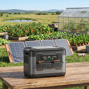 Estación de Energía Portátil S2400, Generador Solar de 2400W, Onda Sinusoidal Pura, Inalámbrico, para Exteriores - Product Image 1