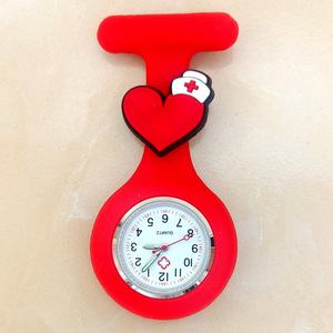 Hot Sale Female Brooch <b>Pocket</b> Nurse Fob <b>Watches</b> Office Silicone Nurse <b>Watch</b> Band <b>for</b> Nurses Doctors Male - Product Image 3