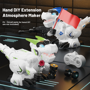 <span class=keywords><strong>Robot</strong></span> de dinosaurio para niños, <span class=keywords><strong>robot</strong></span> de <span class=keywords><strong>control</strong></span> remoto con modo de batalla para mascotas electrónicas, juguetes inteligentes para Educación Temprana, <span class=keywords><strong>robot</strong></span> RC, juguete para niños - Product Image 2