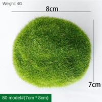 Pierre de mousse simulée Micro paysage décoration bricolage flocage pierre de mousse plante verte mur décoratif pierre accessoires