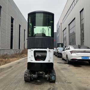 Miniexcavadora <span class=keywords><strong>de</strong></span> 1 tonelada con giro <span class=keywords><strong>de</strong></span> cola cero, 360 °   Rotación Libre, Rieles Telescópicos, Sin Puntos Ciegos en Condiciones <span class=keywords><strong>de</strong></span> Trabajo Estrechas - Product Image 3