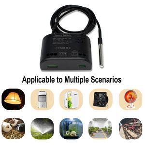 Commutateur de température WiFi <span class=keywords><strong>intelligent</strong></span> 10A 220V contrôleur 2000W <span class=keywords><strong>Thermostat</strong></span> <span class=keywords><strong>Intelligent</strong></span> fonctionne avec l'application Tuya 433MHz RF <span class=keywords><strong>Alexa</strong></span> Google Home - Product Image 6