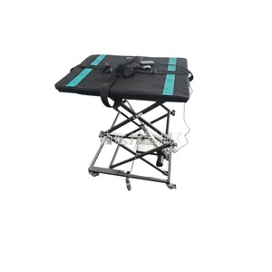 Scissors Lift <b>Table</b> <b>Electric</b> Hydraulic Foldable Portable With Wheels For Outdoor Use - Product Image 1