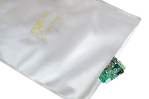 NE156-135 de protection de composants électroniques de sac en aluminium d'ESD, sac d'emballage de blindage antistatique Type ouvert de 620x530mm - Product Image 6