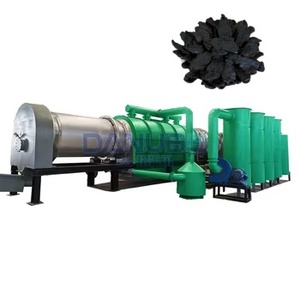 Wood Palm Coconut <b>Shell</b> Carbonization Furnace Complete Charcoal Making Machine Production Line - Product Image 1