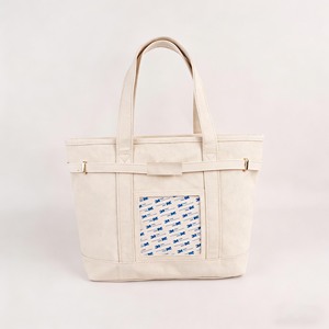 Bolso tote de lona personalizado con hebilla dorada, para proyectos de bordado, costura, punto de cruz y punto de aguja, con kit de autoacabado - Product Image 3