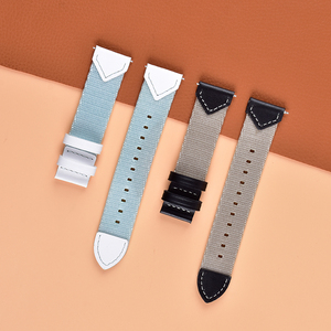 Proveedor de Shenzhen de China, correa de reloj de nailon, <span class=keywords><strong>correas</strong></span> transpirables para Rolex Panerai IWC <span class=keywords><strong>Breitling</strong></span>, correa de reloj - Product Image 1