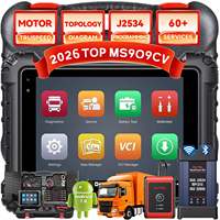 2026 Original Autel MaxiSys MS909CV Pemindai Truk J2534 Programmer Pemetaan Topologi 2.0