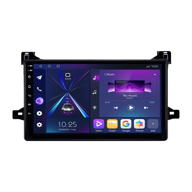 Head Unit Android 11 Mirror Link RGB Amplifier GPS Navigation for Prius XW50 2015-2020 2 Din Car Radio