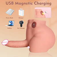 Elektrischer tragbarer Silikon-Masturbator für Frauen, weicher Körper-Vibrator, Dildo, Sexspielzeug, weibliche Masturbationshilfen