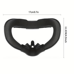 Cómoda almohadilla de espuma a prueba de sudor para la cara, soporte de interfaz facial VR de repuesto para <span class=keywords><strong>Oculus</strong></span> Quest 2, accesorios para <span class=keywords><strong>juegos</strong></span> - Product Image 2