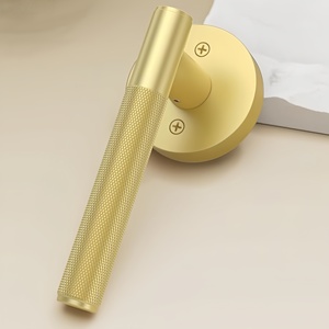 Manija de <span class=keywords><strong>Puerta</strong></span> Universal Sin Rotación, Apta para Armarios, Puertas Dobles Francesas, Cuartos de Almacenamiento, Puertas Corredizas Internas - Product Image 2