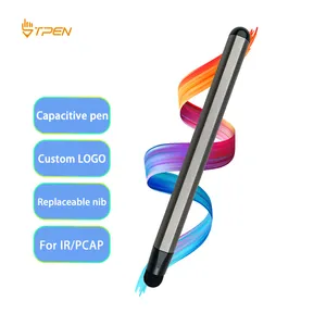 Écran tactile interactif tableau blanc en aluminium capacitif stylet Lcd tablette moniteurs stylo LOGO personnalisé stylo de remplacement pour PCAP