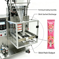 Machine d'emballage verticale automatique haute vitesse pour les bâtonnets de glace, les jus de fruits et les sachets de liquides
