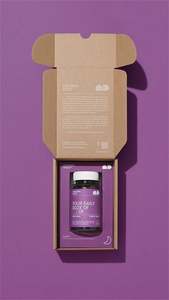 Caja de velas de lujo personalizada con materiales reciclados y forro de esponja, cierre magnético, embalaje de regalo perfumado - Product Image 5