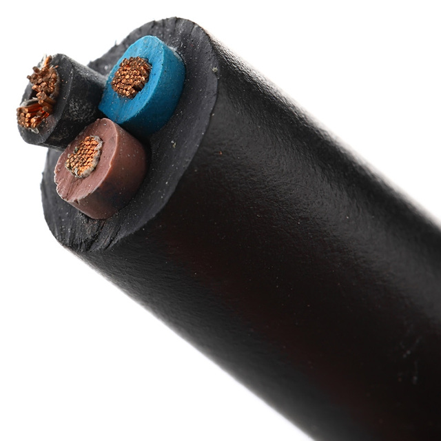 4 Core Trailing 25mm Copper Flexible Rubber Cables