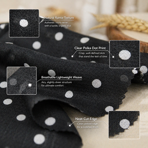 Nouveaux produits CEDL 2027 : <span class=keywords><strong>Tissu</strong></span> en ramie imprimé, vente directe d'usine, <span class=keywords><strong>tissu</strong></span> en ramie pour robes - Product Image 3