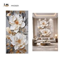 Panneau en PVC imprimé en 3D, panneau décoratif UV, durable, résistant aux rayures, ignifuge, résistant à l'humidité, décoration murale