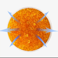 Indicateur de changement de couleur de déshydratant de particules de silicone déshydratant absorbant l'eau