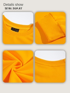 Contributo Speciale Transfrontaliero per TEMU: Maglione Unisex in <span class=keywords><strong>Poliestere</strong></span> Tinta Unita, Anti-Pilling, con Collo in Twill - Product Image 4