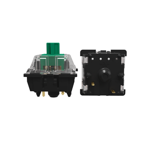 GATERON KS 8 Yeşil Tıklamalı Mekanik Klavye Anahtarları, Sıcak Değiştirilebilir DIY Özel Oyun Klavyeleri için Stabil Şaftlı - Product Image 3